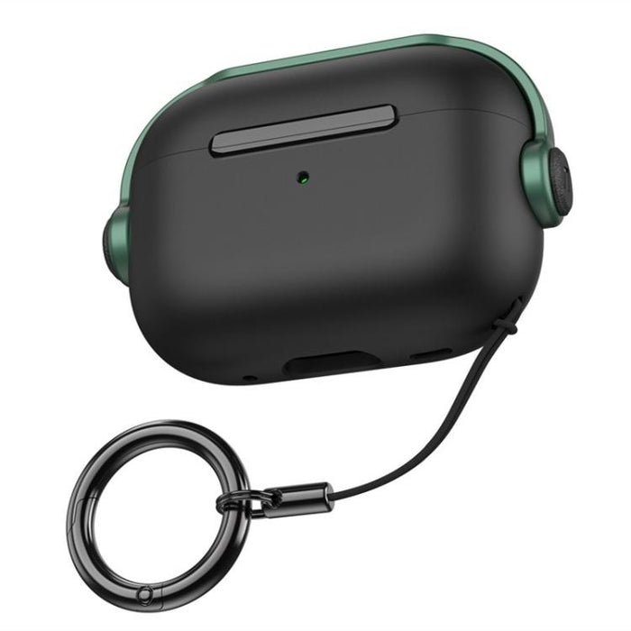 Funda protectora de TPU para auriculares Music Boy con clip para cordón, For AirPods Pro 3