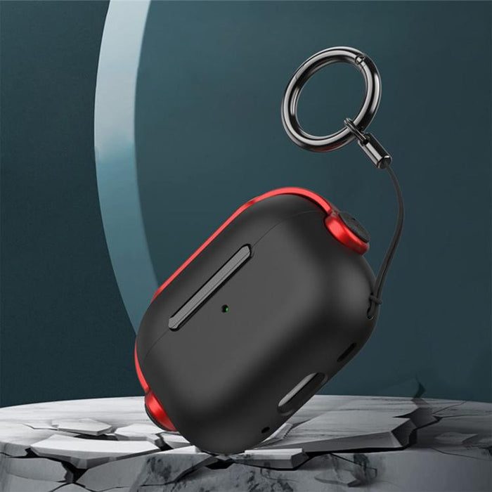 Funda protectora de TPU para auriculares Music Boy con clip para cordón, For AirPods Pro 3