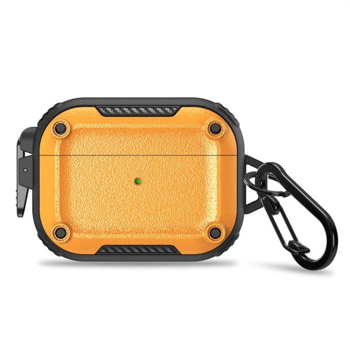 Funda protectora para auriculares Explorer Buckle con cierre esmerilado y mosquetón, For AirPods Pro 2