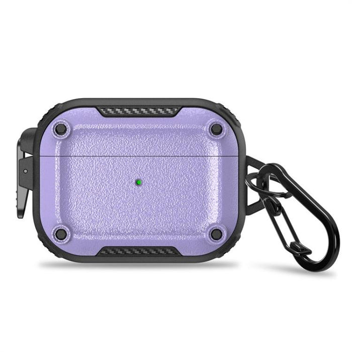 Funda protectora para auriculares Explorer Buckle con cierre esmerilado y mosquetón, For AirPods Pro 2