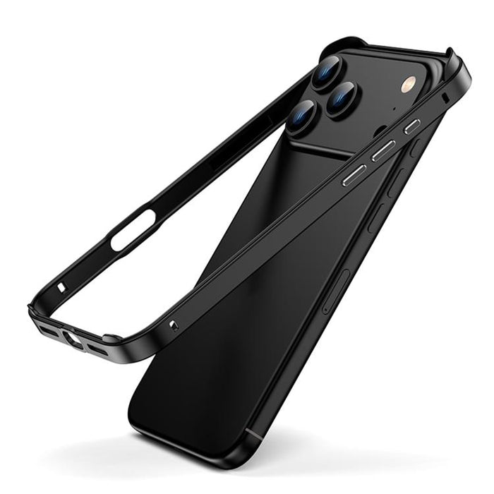 Funda para teléfono híbrida de metal y silicona con cuatro esquinas, resistente a los golpes y con sistema de refrigeración., For iPhone 17 Pro Max, For iPhone 17 Pro, For iPhone 17, For iPhone Air, For iPhone 16 Pro Max, For iPhone 16 Pro             ...