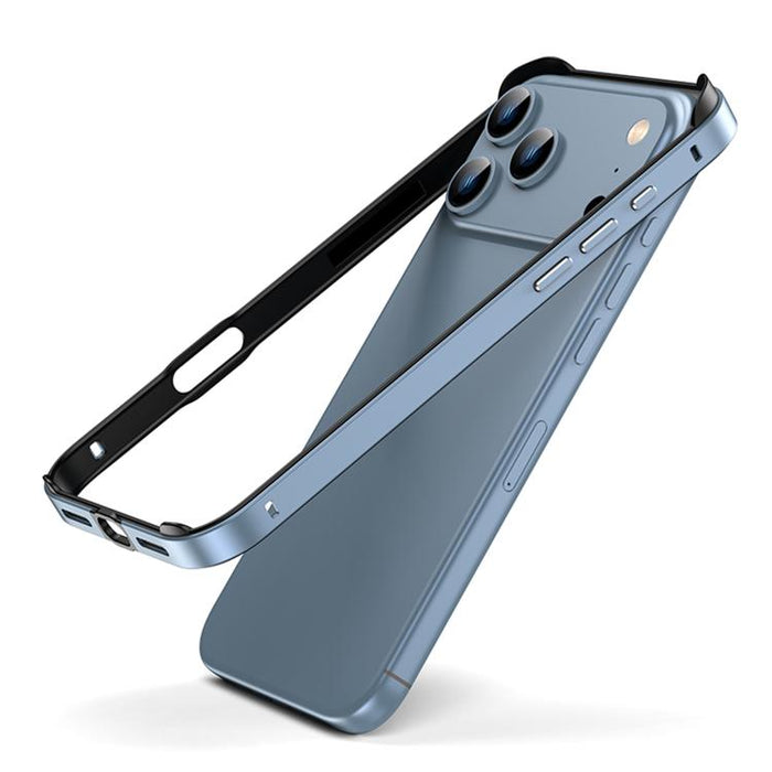 Funda para teléfono híbrida de metal y silicona con cuatro esquinas, resistente a los golpes y con sistema de refrigeración., For iPhone 17 Pro Max, For iPhone 17 Pro, For iPhone 17, For iPhone Air, For iPhone 16 Pro Max, For iPhone 16 Pro             ...