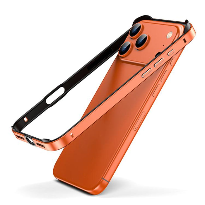 Funda para teléfono híbrida de metal y silicona con cuatro esquinas, resistente a los golpes y con sistema de refrigeración., For iPhone 17 Pro Max, For iPhone 17 Pro, For iPhone 17, For iPhone Air, For iPhone 16 Pro Max, For iPhone 16 Pro             ...
