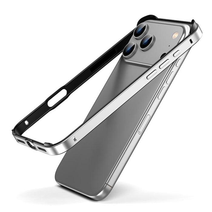 Funda para teléfono híbrida de metal y silicona con cuatro esquinas, resistente a los golpes y con sistema de refrigeración., For iPhone 17 Pro Max, For iPhone 17 Pro, For iPhone 17, For iPhone Air, For iPhone 16 Pro Max, For iPhone 16 Pro             ...