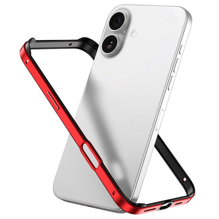 Funda para teléfono híbrida de metal y silicona con cuatro esquinas, resistente a los golpes y con sistema de refrigeración., For iPhone 17 Pro Max, For iPhone 17 Pro, For iPhone 17, For iPhone Air, For iPhone 16 Pro Max, For iPhone 16 Pro             ...
