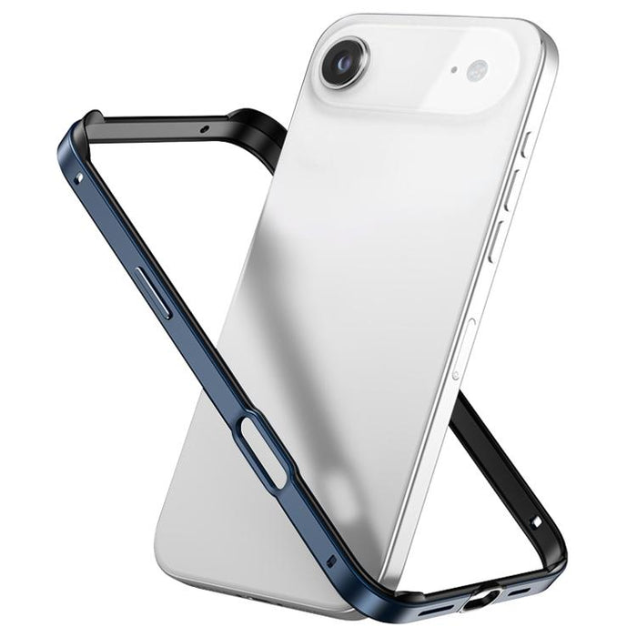 Funda para teléfono híbrida de metal y silicona con cuatro esquinas, resistente a los golpes y con sistema de refrigeración., For iPhone 17 Pro Max, For iPhone 17 Pro, For iPhone 17, For iPhone Air, For iPhone 16 Pro Max, For iPhone 16 Pro             ...