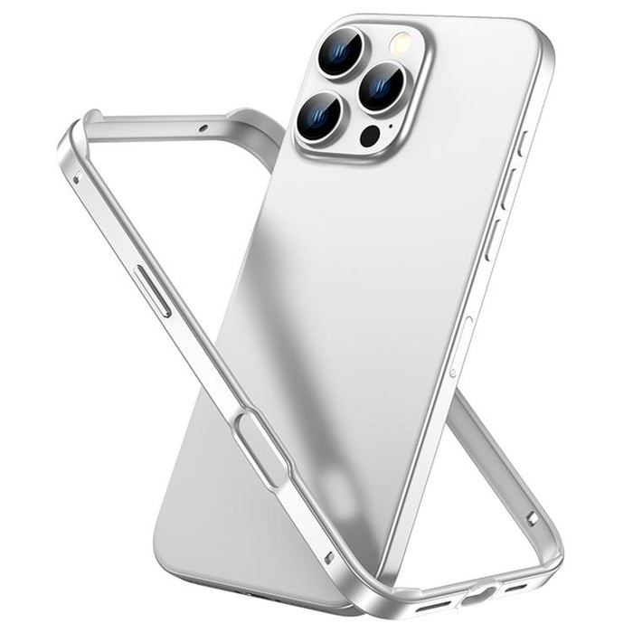Funda para teléfono híbrida de metal y silicona con cuatro esquinas, resistente a los golpes y con sistema de refrigeración., For iPhone 17 Pro Max, For iPhone 17 Pro, For iPhone 17, For iPhone Air, For iPhone 16 Pro Max, For iPhone 16 Pro             ...