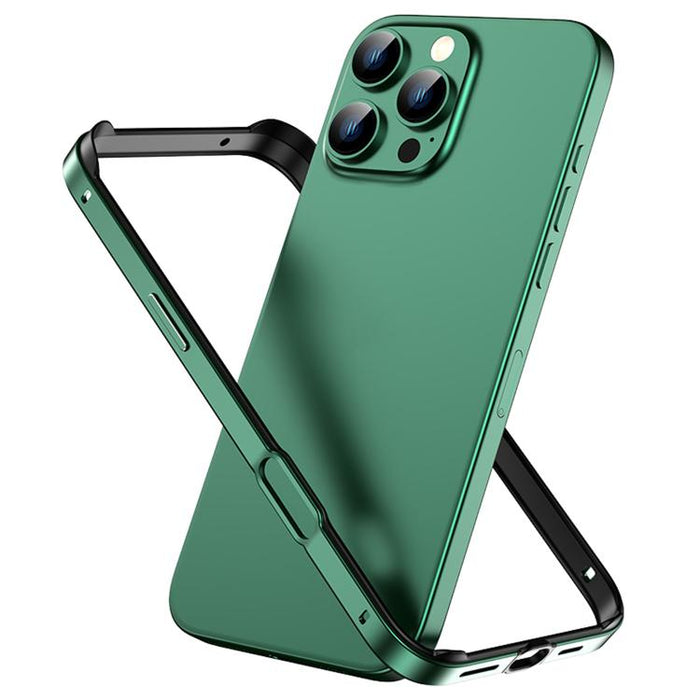 Funda para teléfono híbrida de metal y silicona con cuatro esquinas, resistente a los golpes y con sistema de refrigeración., For iPhone 17 Pro Max, For iPhone 17 Pro, For iPhone 17, For iPhone Air, For iPhone 16 Pro Max, For iPhone 16 Pro             ...