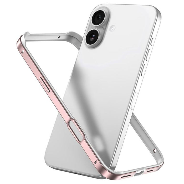 Funda para teléfono híbrida de metal y silicona con cuatro esquinas, resistente a los golpes y con sistema de refrigeración., For iPhone 17 Pro Max, For iPhone 17 Pro, For iPhone 17, For iPhone Air, For iPhone 16 Pro Max, For iPhone 16 Pro             ...