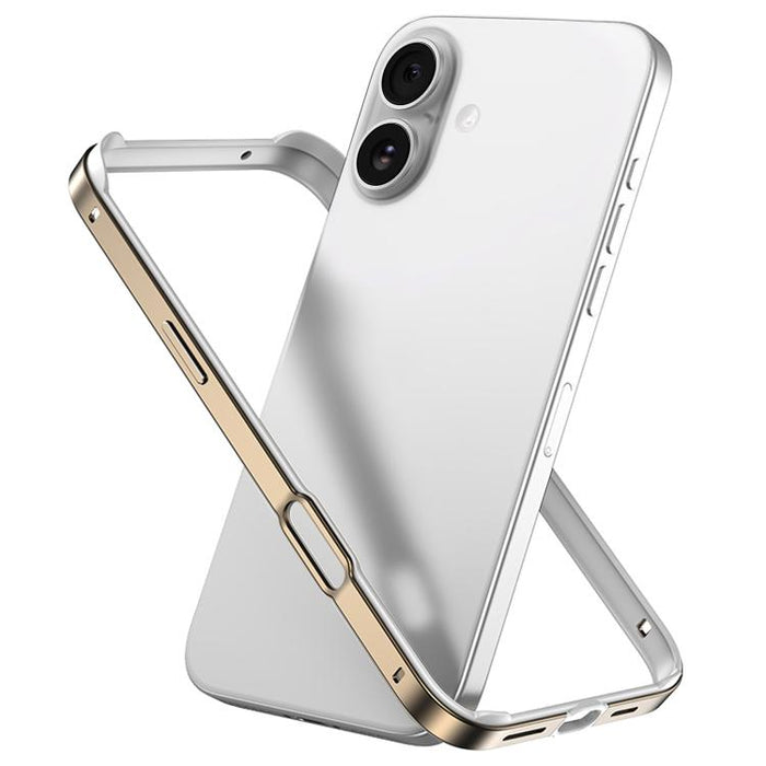 Funda para teléfono híbrida de metal y silicona con cuatro esquinas, resistente a los golpes y con sistema de refrigeración., For iPhone 17 Pro Max, For iPhone 17 Pro, For iPhone 17, For iPhone Air, For iPhone 16 Pro Max, For iPhone 16 Pro             ...