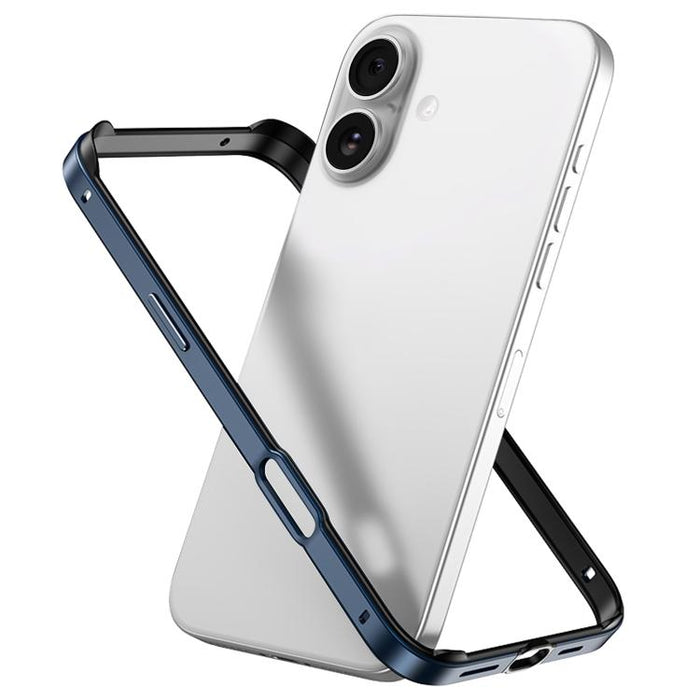 Funda para teléfono híbrida de metal y silicona con cuatro esquinas, resistente a los golpes y con sistema de refrigeración., For iPhone 17 Pro Max, For iPhone 17 Pro, For iPhone 17, For iPhone Air, For iPhone 16 Pro Max, For iPhone 16 Pro             ...