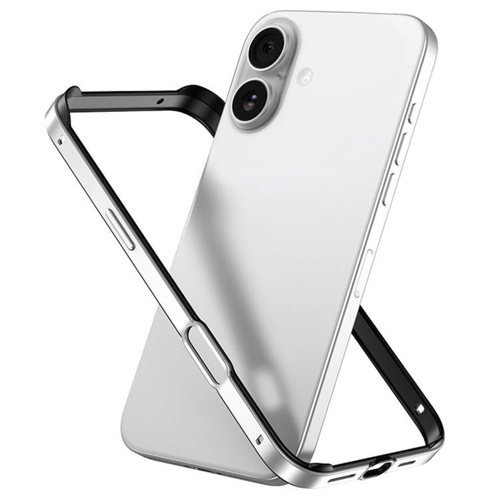 Funda para teléfono híbrida de metal y silicona con cuatro esquinas, resistente a los golpes y con sistema de refrigeración., For iPhone 17 Pro Max, For iPhone 17 Pro, For iPhone 17, For iPhone Air, For iPhone 16 Pro Max, For iPhone 16 Pro             ...
