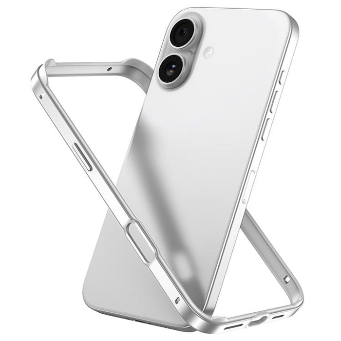 Funda para teléfono híbrida de metal y silicona con cuatro esquinas, resistente a los golpes y con sistema de refrigeración., For iPhone 17 Pro Max, For iPhone 17 Pro, For iPhone 17, For iPhone Air, For iPhone 16 Pro Max, For iPhone 16 Pro             ...