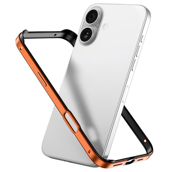 Funda para teléfono híbrida de metal y silicona con cuatro esquinas, resistente a los golpes y con sistema de refrigeración., For iPhone 17 Pro Max, For iPhone 17 Pro, For iPhone 17, For iPhone Air, For iPhone 16 Pro Max, For iPhone 16 Pro             ...