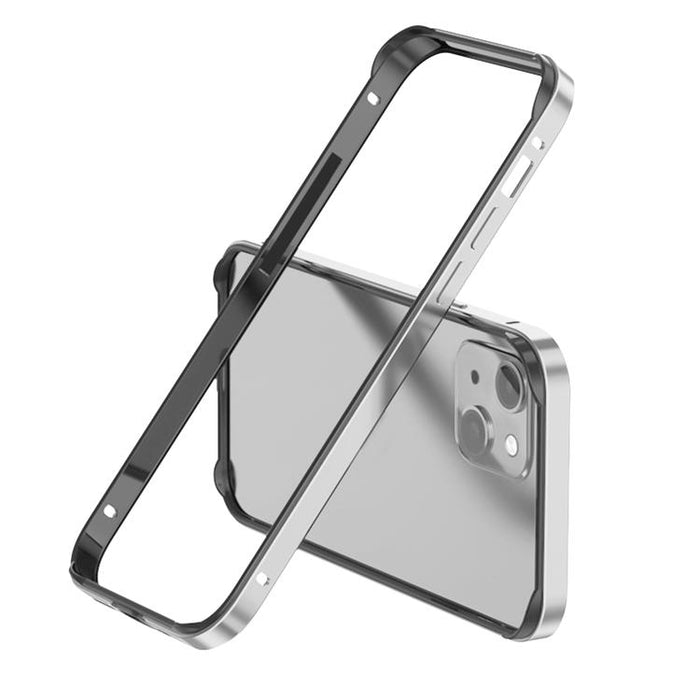 Funda para teléfono híbrida de metal y silicona con cuatro esquinas, resistente a los golpes y con sistema de refrigeración., For iPhone 15 Pro Max, For iPhone 15 Pro, For iPhone 15 Plus, For iPhone 15, For iPhone 14 Plus, For iPhone 14, For iPhone 14 ...