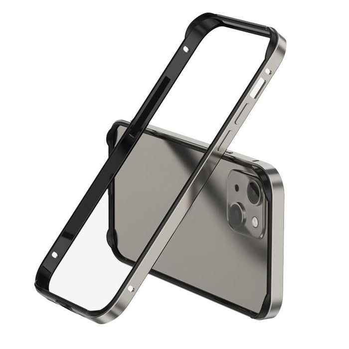 Funda para teléfono híbrida de metal y silicona con cuatro esquinas, resistente a los golpes y con sistema de refrigeración., For iPhone 15 Pro Max, For iPhone 15 Pro, For iPhone 15 Plus, For iPhone 15, For iPhone 14 Plus, For iPhone 14, For iPhone 14 ...