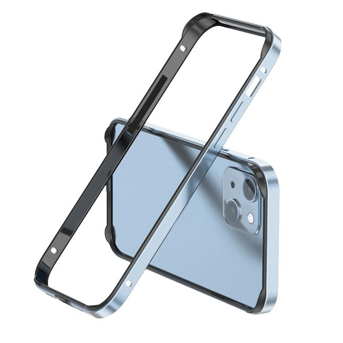 Funda para teléfono híbrida de metal y silicona con cuatro esquinas, resistente a los golpes y con sistema de refrigeración., For iPhone 15 Pro Max, For iPhone 15 Pro, For iPhone 15 Plus, For iPhone 15, For iPhone 14 Plus, For iPhone 14, For iPhone 14 ...