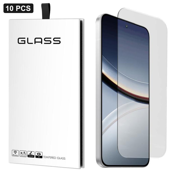 10 láminas de vidrio templado HD adhesivas, gruesas, con arco grande 3D, sin borde blanco, de aluminio de alta calidad., For Xiaomi Poco F8 Ultra, For Xiaomi Poco F8 Pro, For Xiaomi 17 Pro Max, For Xiaomi 17 Pro, For Xiaomi 17, For Xiaomi Poco F7 Ultra...