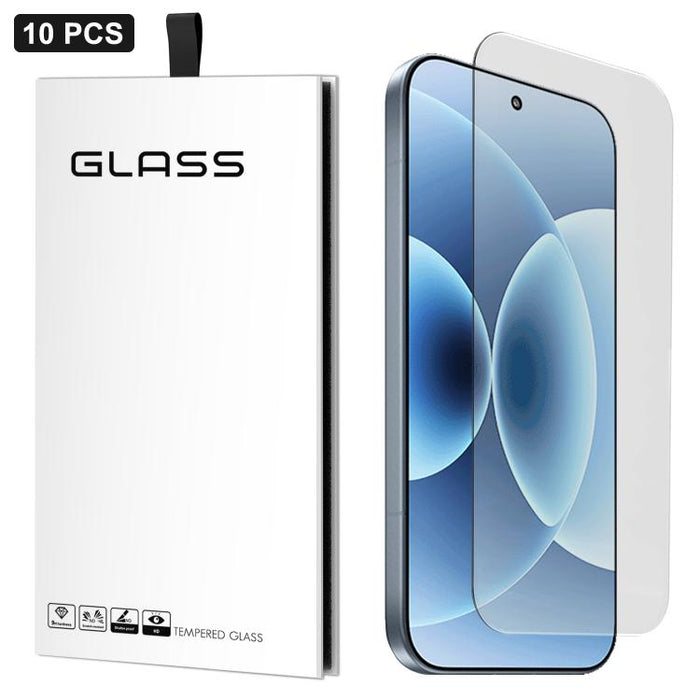 10 láminas de vidrio templado HD adhesivas, gruesas, con arco grande 3D, sin borde blanco, de aluminio de alta calidad., For Xiaomi Poco F8 Ultra, For Xiaomi Poco F8 Pro, For Xiaomi 17 Pro Max, For Xiaomi 17 Pro, For Xiaomi 17, For Xiaomi Poco F7 Ultra...