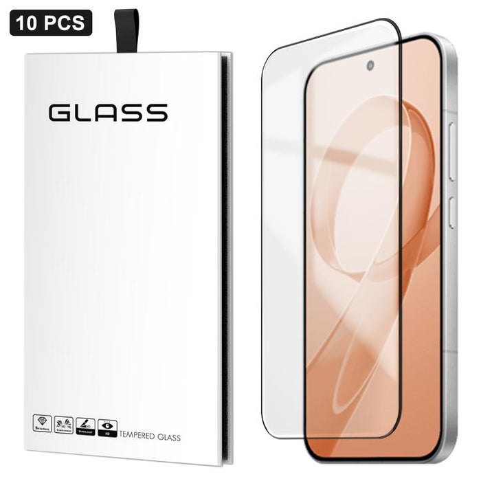 10 láminas de vidrio templado de gel grueso de alto aluminio, ultrafinas, de 0,18 mm, impresas mediante serigrafía ultrasónica HD., For Xiaomi 17 Ultra, For Xiaomi Poco F8 Ultra, For Redmi Note 15 Pro 4G Global 163.2mm, For Xiaomi Poco F8 Pro          ...