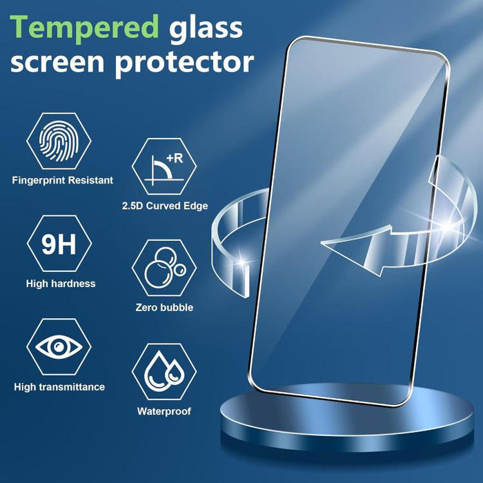 10 láminas de vidrio templado de gel grueso de alto aluminio, ultrafinas, de 0,18 mm, impresas mediante serigrafía ultrasónica HD., For Xiaomi 17 Ultra, For Xiaomi Poco F8 Ultra, For Redmi Note 15 Pro 4G Global 163.2mm, For Xiaomi Poco F8 Pro          ...