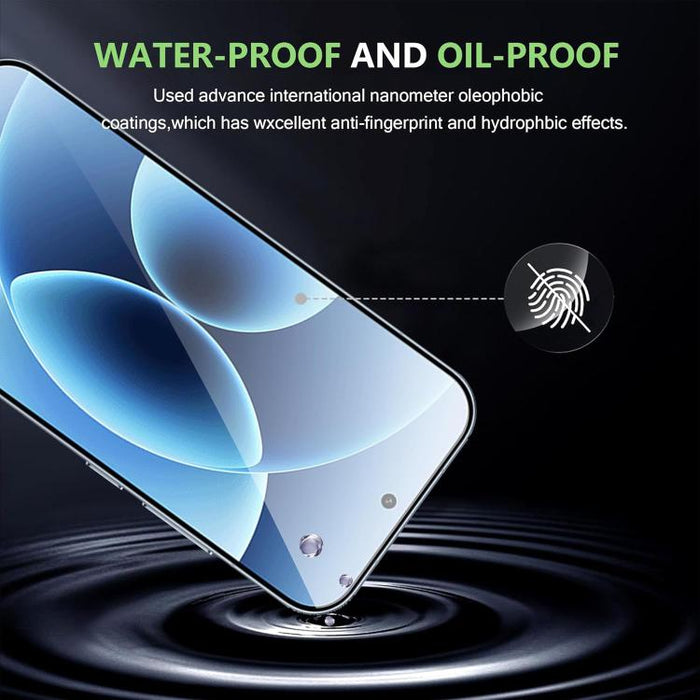 10 láminas de vidrio templado de gel grueso de alto aluminio, ultrafinas, de 0,18 mm, impresas mediante serigrafía ultrasónica HD., For Xiaomi 17 Ultra, For Xiaomi Poco F8 Ultra, For Redmi Note 15 Pro 4G Global 163.2mm, For Xiaomi Poco F8 Pro          ...