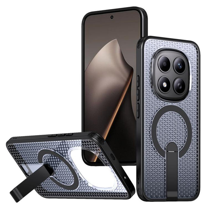 Funda para teléfono Kalebol Honeycomb Cooling MagSafe Holder, For Redmi Note 15 4G / 5G Global 164mm