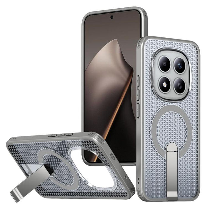 Funda para teléfono Kalebol Honeycomb Cooling MagSafe Holder, For Redmi Note 15 4G / 5G Global 164mm