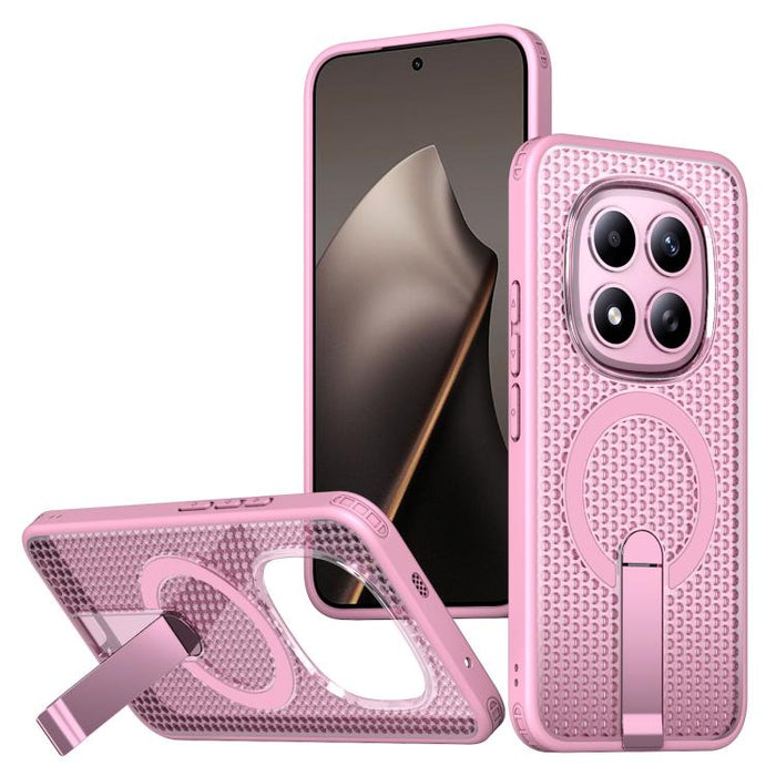 Funda para teléfono Kalebol Honeycomb Cooling MagSafe Holder, For Redmi Note 15 4G / 5G Global 164mm