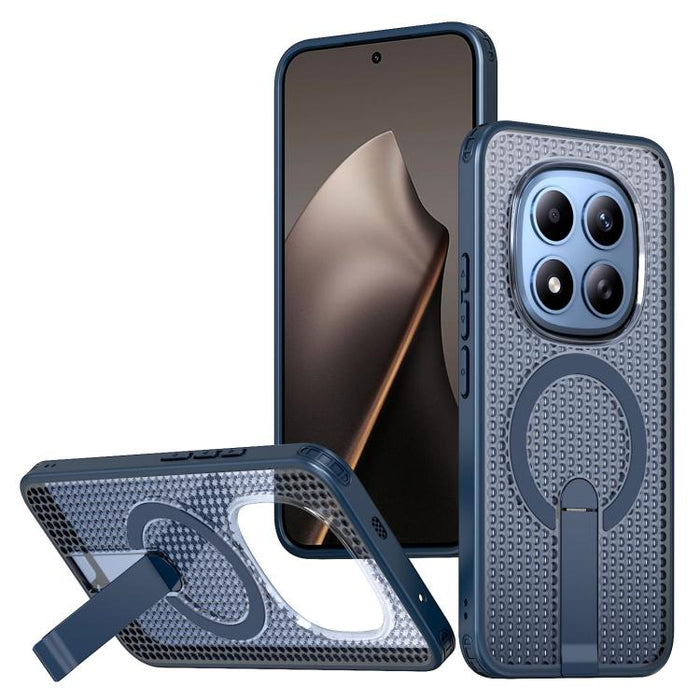 Funda para teléfono Kalebol Honeycomb Cooling MagSafe Holder, For Redmi Note 15 4G / 5G Global 164mm