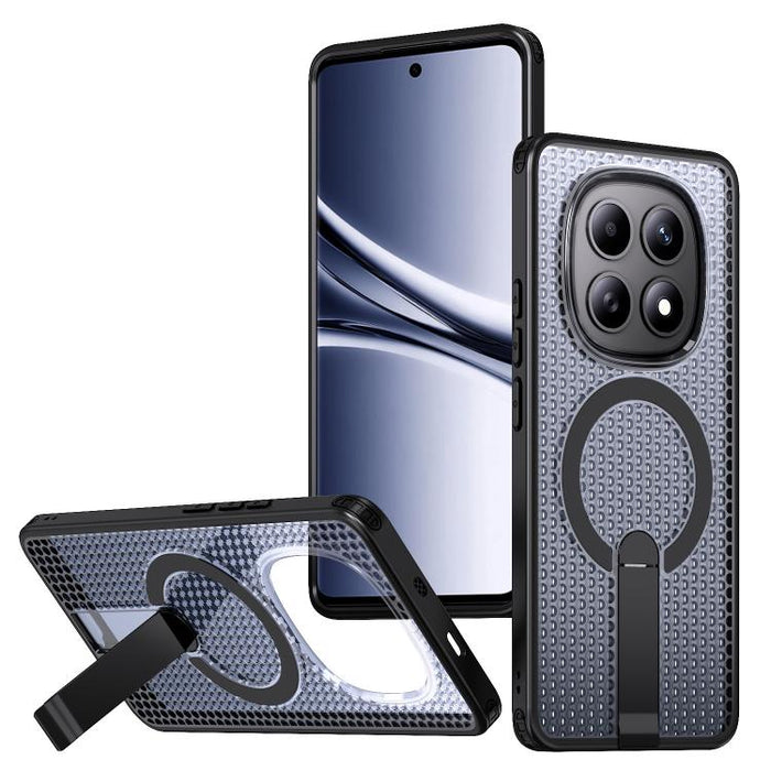 Funda para teléfono Kalebol Honeycomb Cooling MagSafe Holder, For Redmi Note 15 4G / 5G Global 164mm