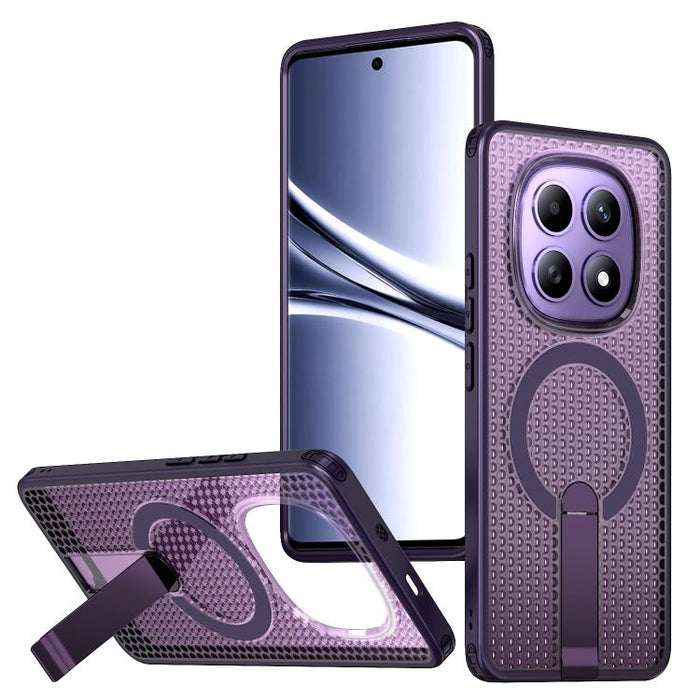 Funda para teléfono Kalebol Honeycomb Cooling MagSafe Holder, For Redmi Note 15 4G / 5G Global 164mm