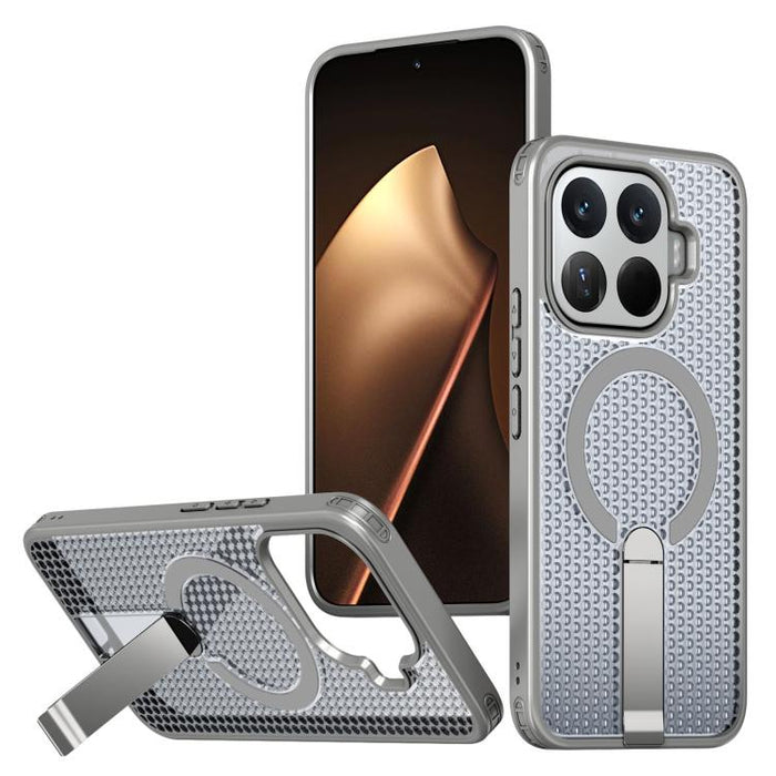 Funda para teléfono Kalebol Honeycomb Cooling MagSafe Holder, For Redmi Note 15 4G / 5G Global 164mm