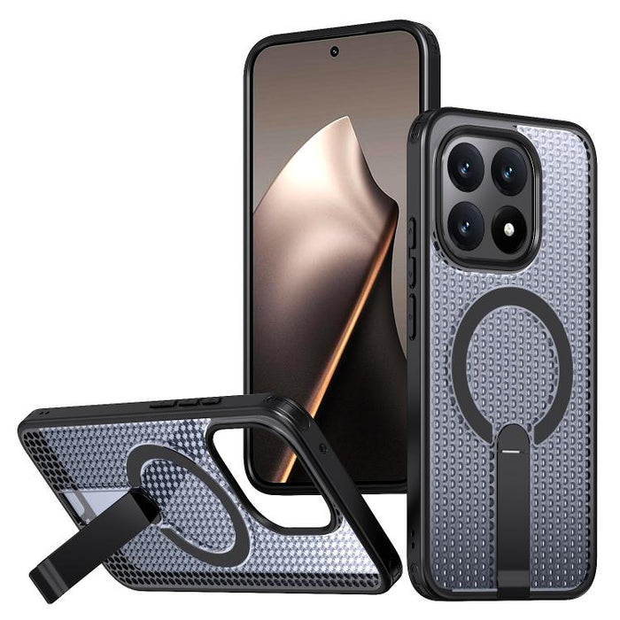 Funda para teléfono Kalebol Honeycomb Cooling MagSafe Holder, For Redmi Note 15 4G / 5G Global 164mm
