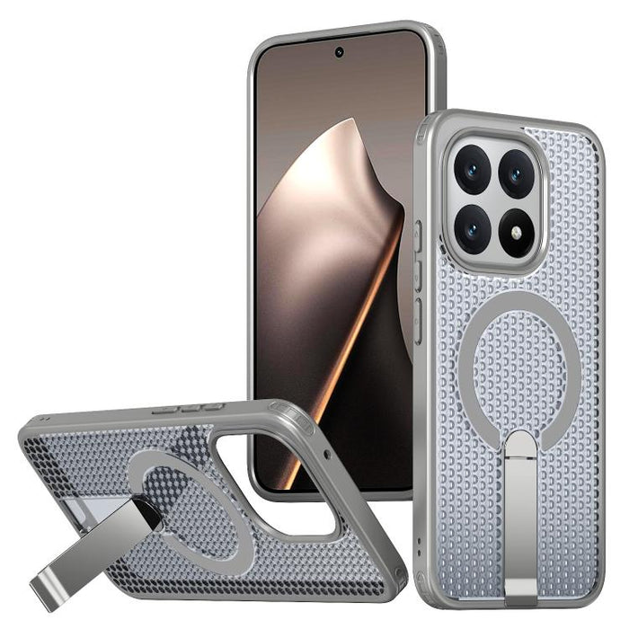 Funda para teléfono Kalebol Honeycomb Cooling MagSafe Holder, For Redmi Note 15 4G / 5G Global 164mm