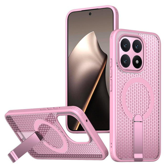 Funda para teléfono Kalebol Honeycomb Cooling MagSafe Holder, For Redmi Note 15 4G / 5G Global 164mm