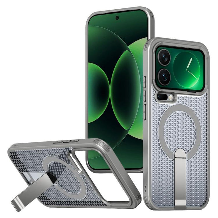 Funda para teléfono Kalebol Honeycomb Cooling MagSafe Holder, For Redmi Note 15 4G / 5G Global 164mm