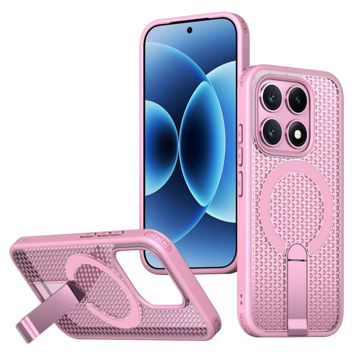 Funda para teléfono Kalebol Honeycomb Cooling MagSafe Holder, For Redmi Note 15 4G / 5G Global 164mm