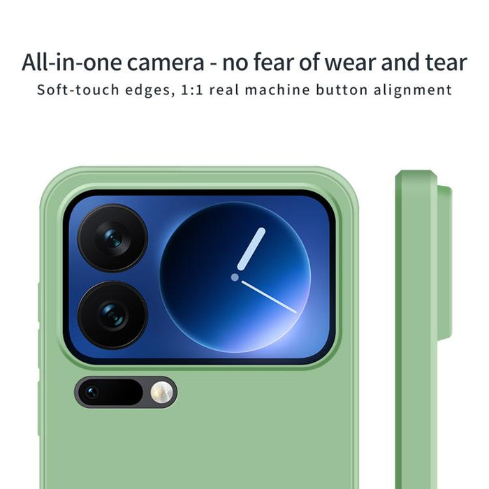 Funda para teléfono MOFI de silicona líquida suave y agradable al tacto, For Xiaomi 17 Pro Max, For Xiaomi 17 Pro