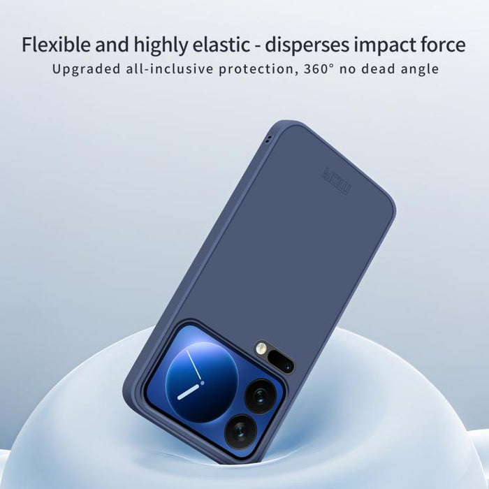 Funda para teléfono MOFI de silicona líquida suave y agradable al tacto, For Xiaomi 17 Pro Max, For Xiaomi 17 Pro