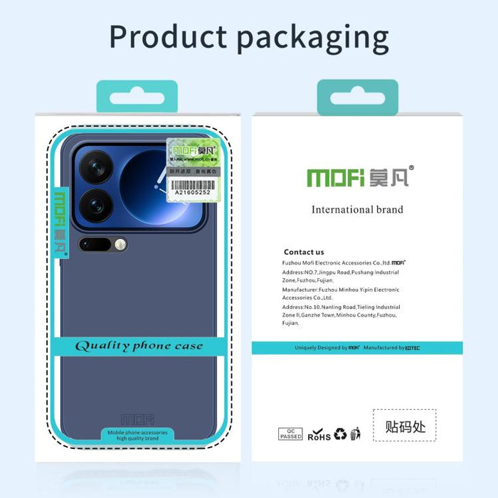 Funda para teléfono MOFI de silicona líquida suave y agradable al tacto, For Xiaomi 17 Pro Max, For Xiaomi 17 Pro