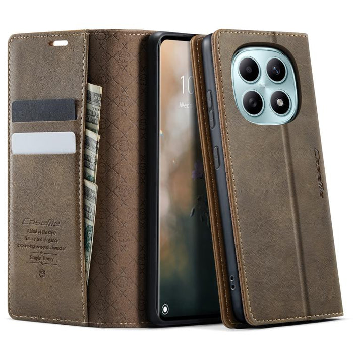 Funda para teléfono CaseMe 033 con forro de piel de becerro y bloqueo RFID de microfibra., For Xiaomi 17T 5G, For Xiaomi 17 Ultra, For Redmi Note 15 Pro 4G Global 163.2mm, For Redmi Note 15 Pro 5G Global 163.6mm, For Xiaomi 17                          ...