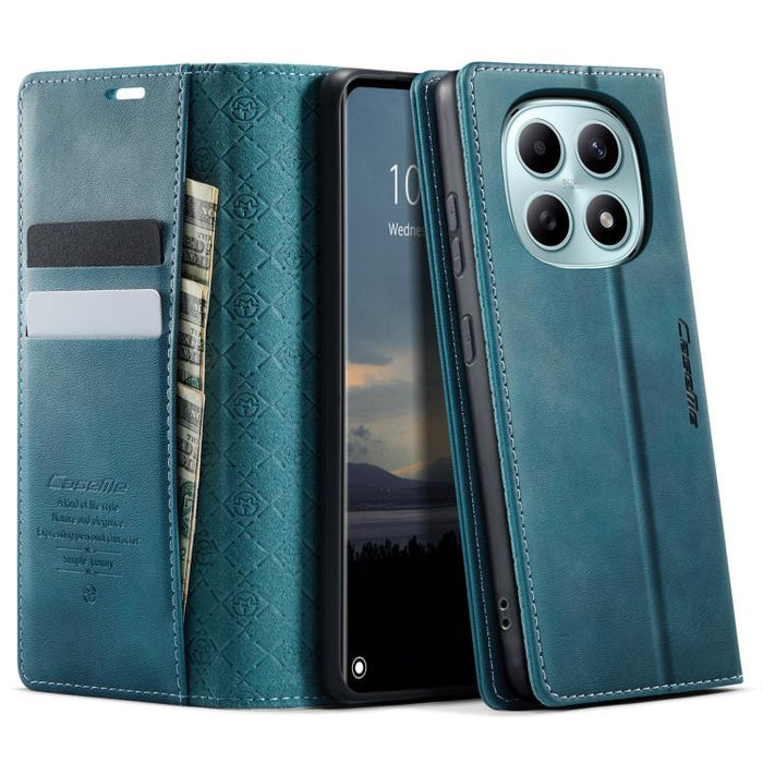 Funda para teléfono CaseMe 033 con forro de piel de becerro y bloqueo RFID de microfibra., For Xiaomi 17T 5G, For Xiaomi 17 Ultra, For Redmi Note 15 Pro 4G Global 163.2mm, For Redmi Note 15 Pro 5G Global 163.6mm, For Xiaomi 17                          ...