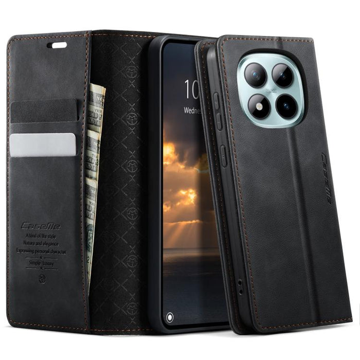 Funda para teléfono CaseMe 033 con forro de piel de becerro y bloqueo RFID de microfibra., For Xiaomi 17T 5G, For Xiaomi 17 Ultra, For Redmi Note 15 Pro 4G Global 163.2mm, For Redmi Note 15 Pro 5G Global 163.6mm, For Xiaomi 17                          ...