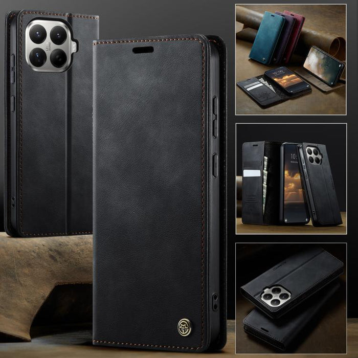 Funda para teléfono CaseMe 033 con forro de piel de becerro y bloqueo RFID de microfibra., For Xiaomi 17T 5G, For Xiaomi 17 Ultra, For Redmi Note 15 Pro 4G Global 163.2mm, For Redmi Note 15 Pro 5G Global 163.6mm, For Xiaomi 17                          ...