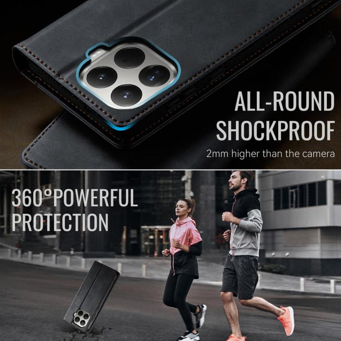 Funda para teléfono CaseMe 033 con forro de piel de becerro y bloqueo RFID de microfibra., For Xiaomi 17T 5G, For Xiaomi 17 Ultra, For Redmi Note 15 Pro 4G Global 163.2mm, For Redmi Note 15 Pro 5G Global 163.6mm, For Xiaomi 17                          ...
