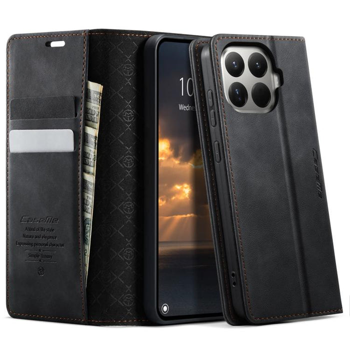 Funda para teléfono CaseMe 033 con forro de piel de becerro y bloqueo RFID de microfibra., For Xiaomi 17T 5G, For Xiaomi 17 Ultra, For Redmi Note 15 Pro 4G Global 163.2mm, For Redmi Note 15 Pro 5G Global 163.6mm, For Xiaomi 17                          ...