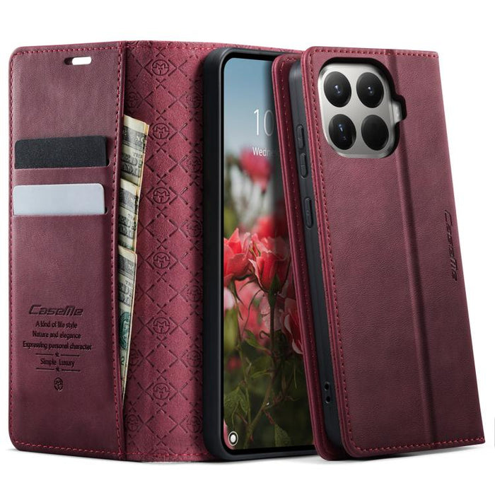 Funda para teléfono CaseMe 033 con forro de piel de becerro y bloqueo RFID de microfibra., For Xiaomi 17T 5G, For Xiaomi 17 Ultra, For Redmi Note 15 Pro 4G Global 163.2mm, For Redmi Note 15 Pro 5G Global 163.6mm, For Xiaomi 17                          ...