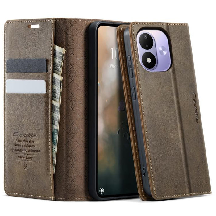 Funda para teléfono CaseMe 033 con forro de piel de becerro y bloqueo RFID de microfibra., For Xiaomi 17T 5G, For Xiaomi 17 Ultra, For Redmi Note 15 Pro 4G Global 163.2mm, For Redmi Note 15 Pro 5G Global 163.6mm, For Xiaomi 17                          ...