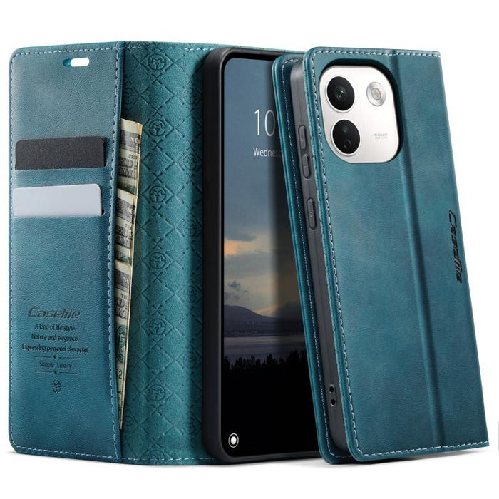 Funda para teléfono CaseMe 033 con forro de piel de becerro y bloqueo RFID de microfibra., For Xiaomi 17T 5G, For Xiaomi 17 Ultra, For Redmi Note 15 Pro 4G Global 163.2mm, For Redmi Note 15 Pro 5G Global 163.6mm, For Xiaomi 17                          ...